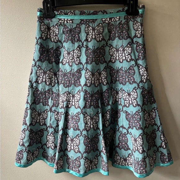 Y2K Butterfly Midi Ruffle Skirt - Picture 7 of 11
